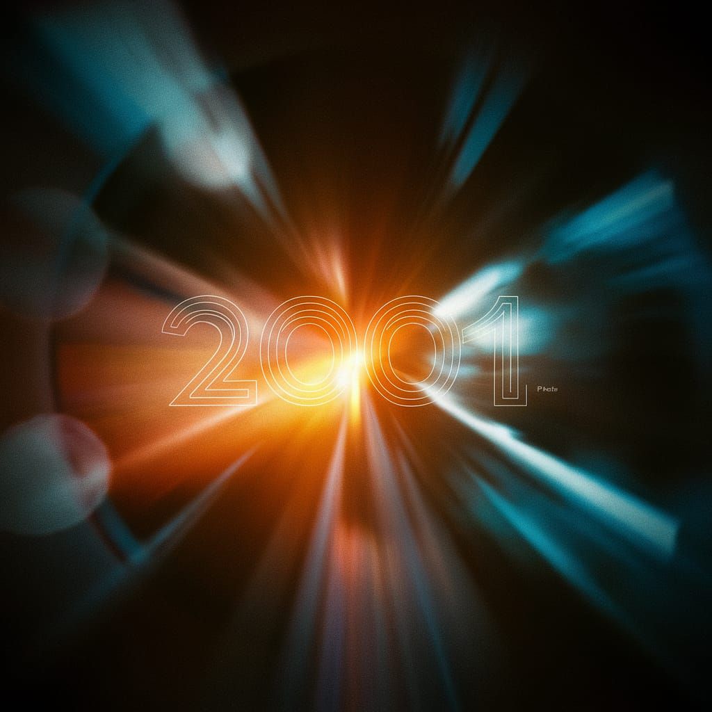 Space Odyssey 2001: A Cinematic Film Still