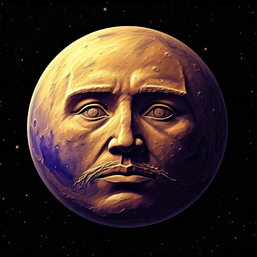 Even planets wear mustaches