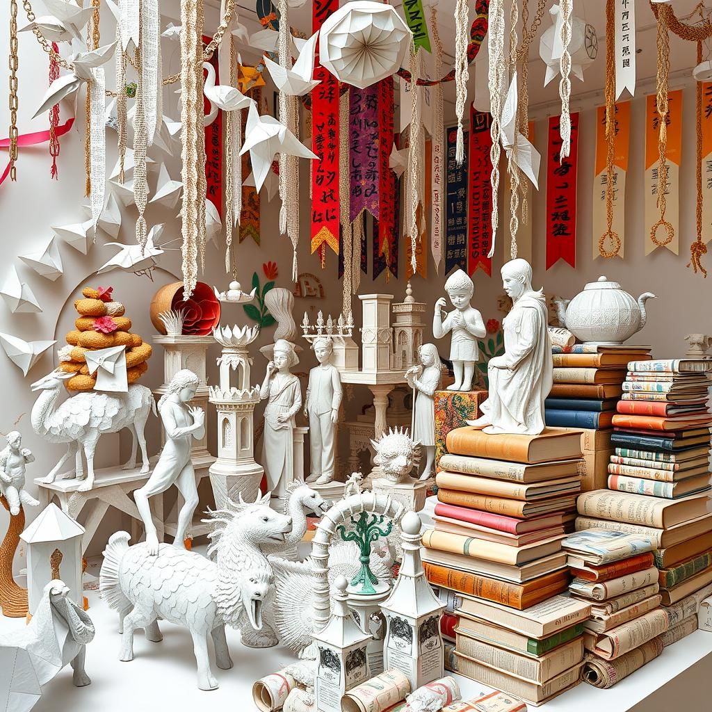 Paper Art: Origami, Sculpture, and Collage