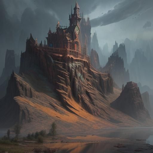 Detailed Matte Painting of Eminem in Deep Color