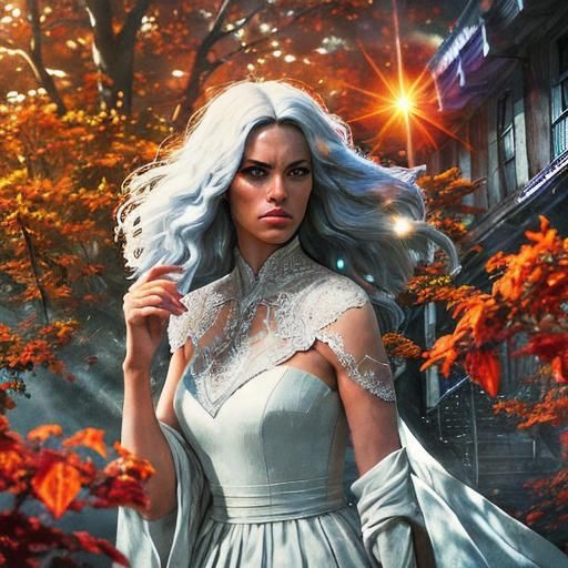 Moody Cinematic Close-Up of Lone Figure