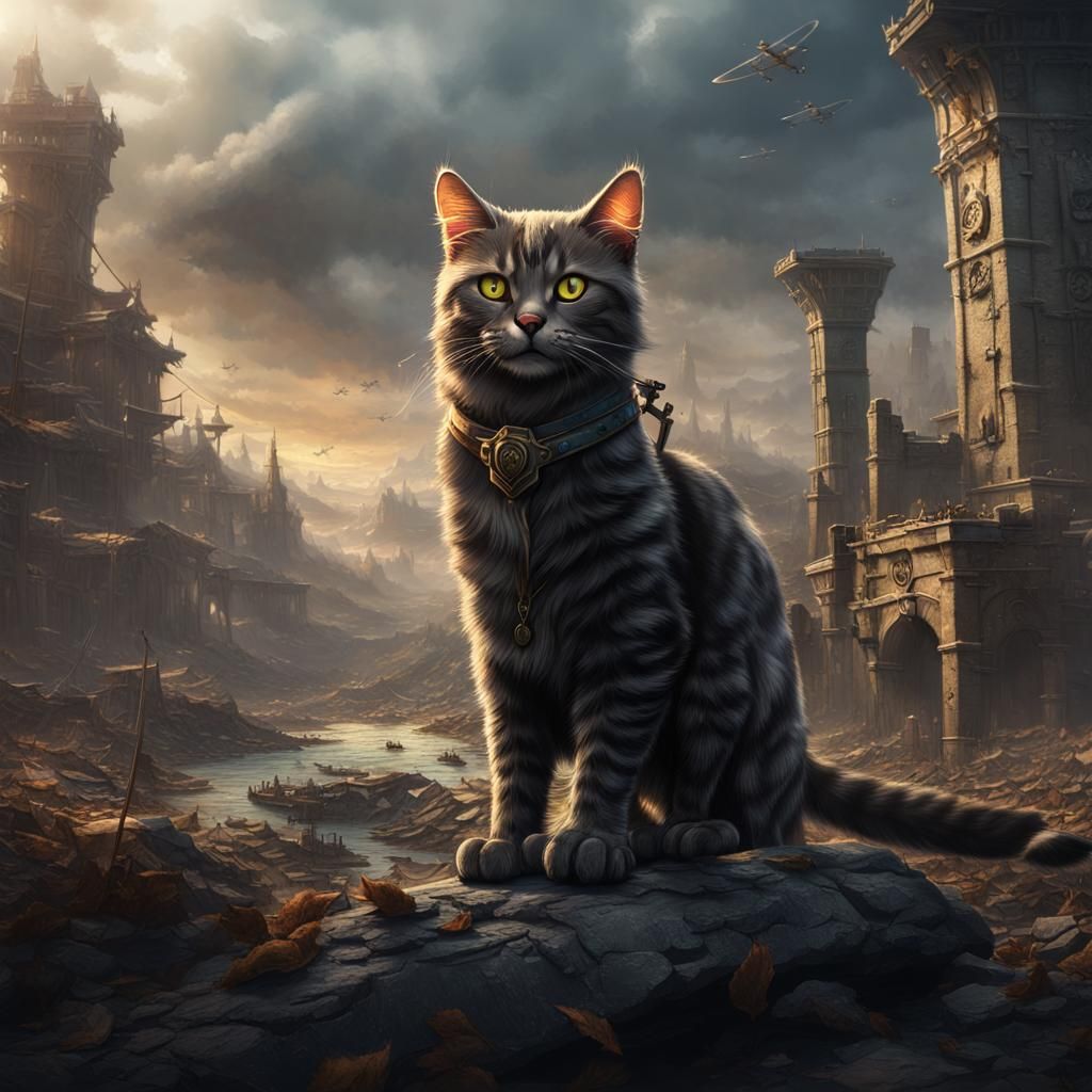 WARRIOR CAT IN WORLD WAR