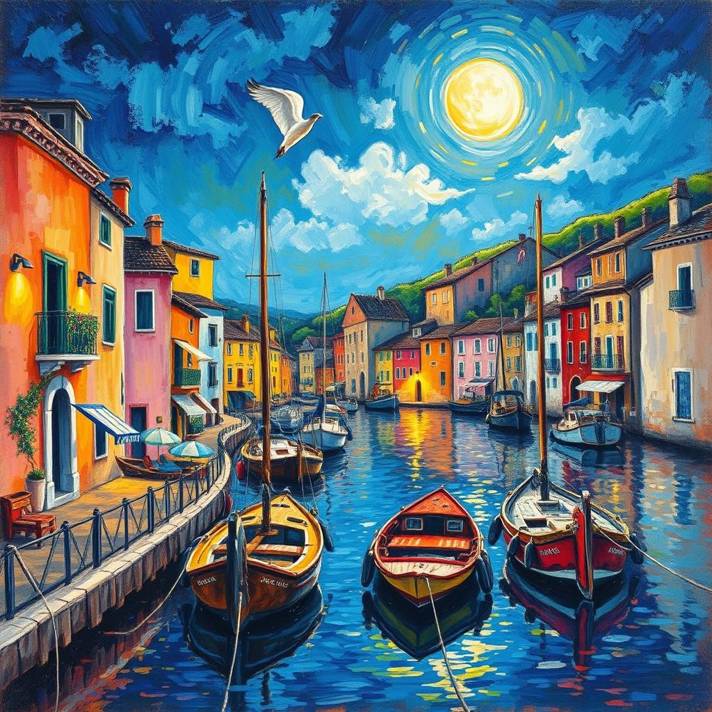 Northern Spain Fishing Village