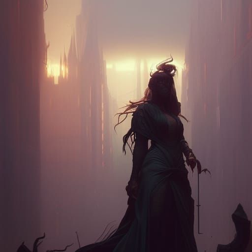 Dark Fantasy Concept Art in 8k Resolution