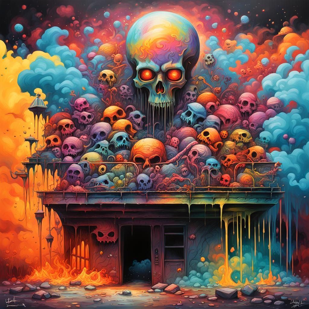Graffiti Art: Heaven in Hell's Despair