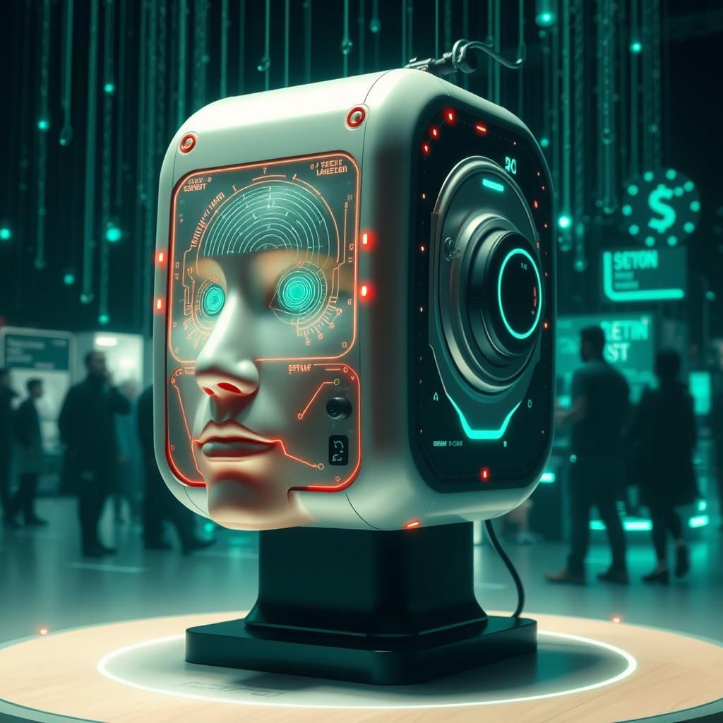 Biometric Machine Scanning Fantastical Thoughts