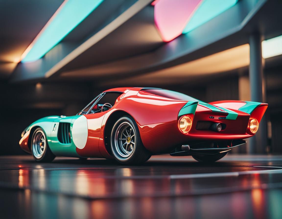 Futuristic Car Design Inspired by Classic Models