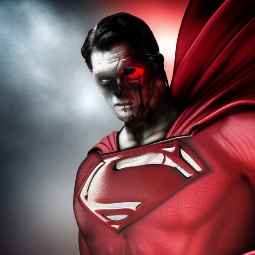 Zombie Superman: Dark, Creepy, and Highly Detailed