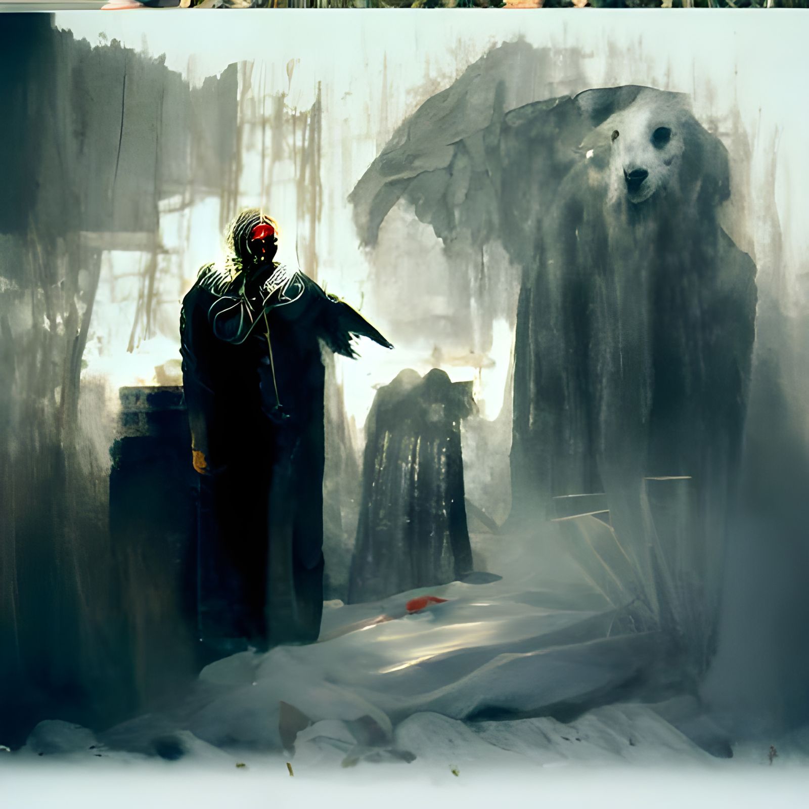 Sinister Ancient Entity, Dark Fantasy Art