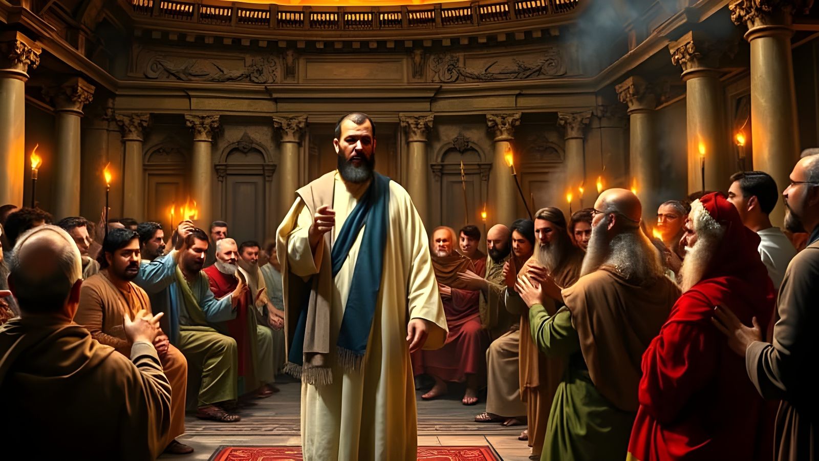 A Pharisee's Passionate Defense in the Sanhedrin