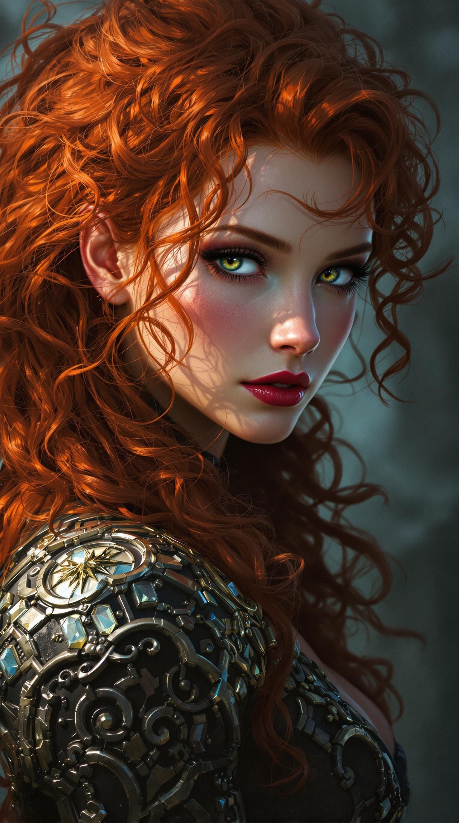 Surreal Portrait of a Dragon Slayer in Hyperrealistic Style