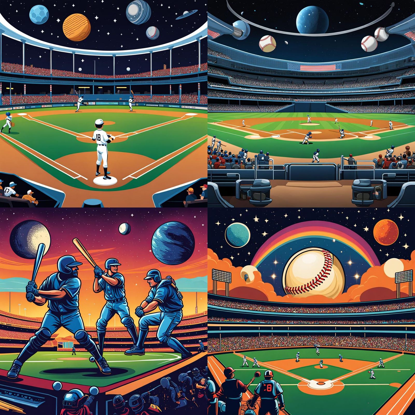 Intergalactic Baseball game