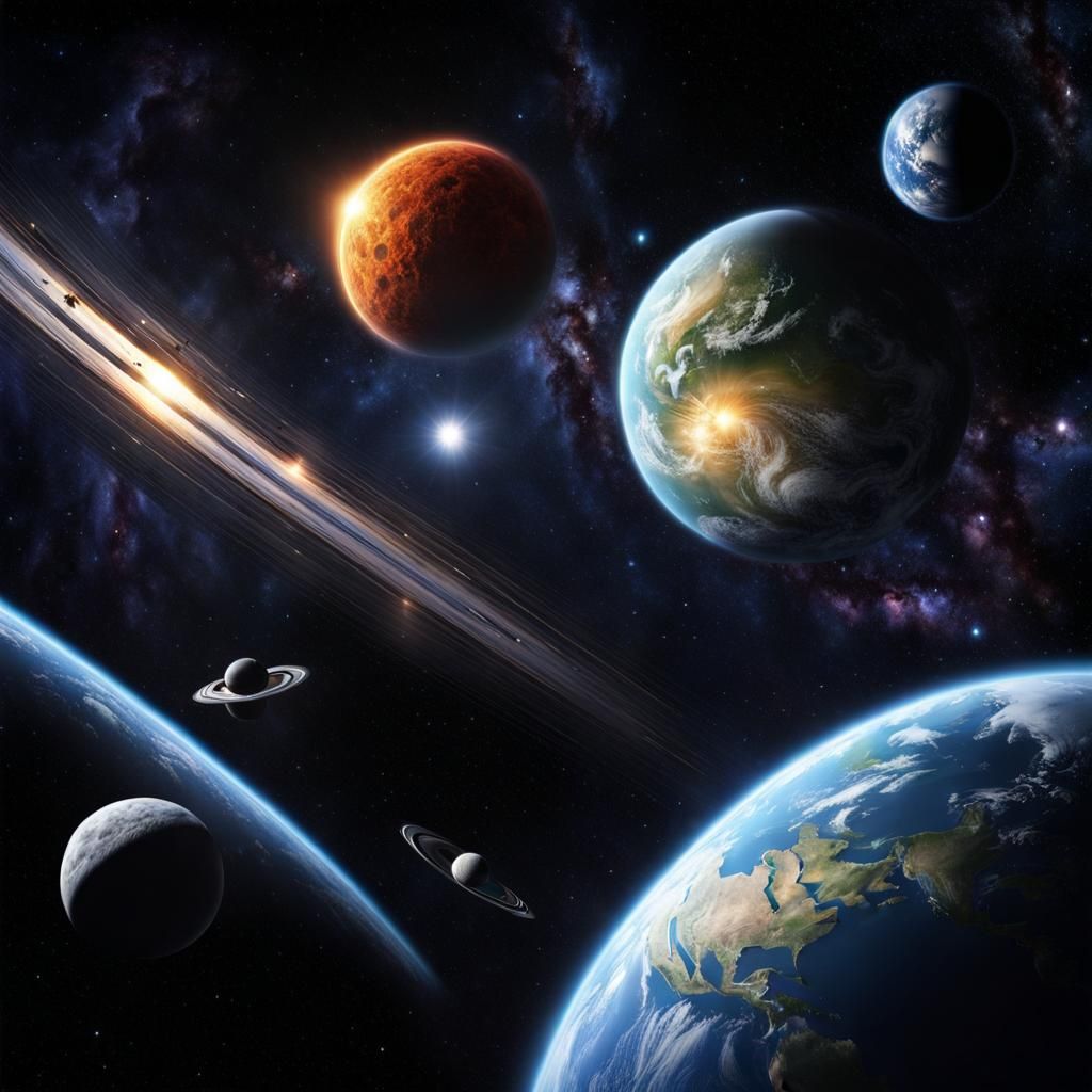 Hyperrealistic Space: A Final Frontier Masterpiece