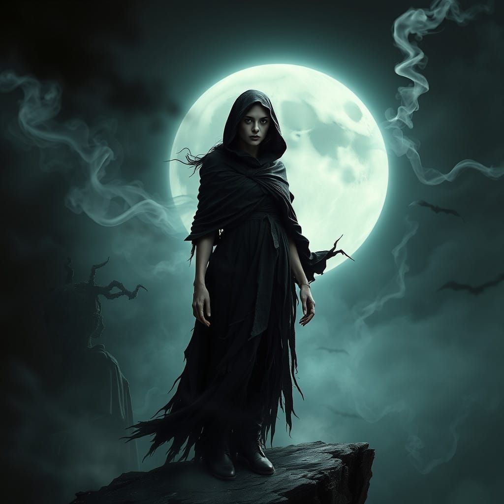 A Woman Emerges from Darkness, Transformed