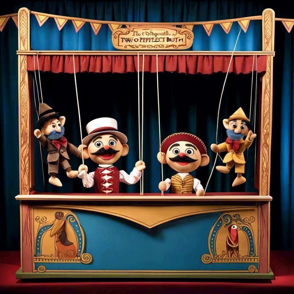 Old Fashioned Traveling Puppet Show