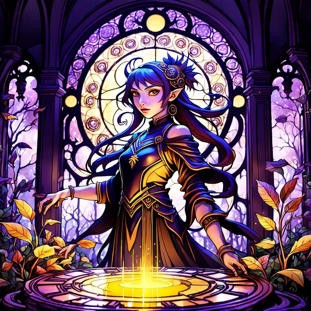 Ethereal Dark Fantasy Estate