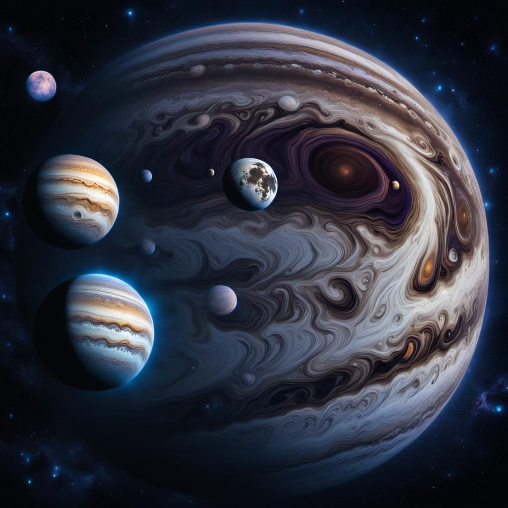 Spectacular Astrophotography of Jupiter and Moons