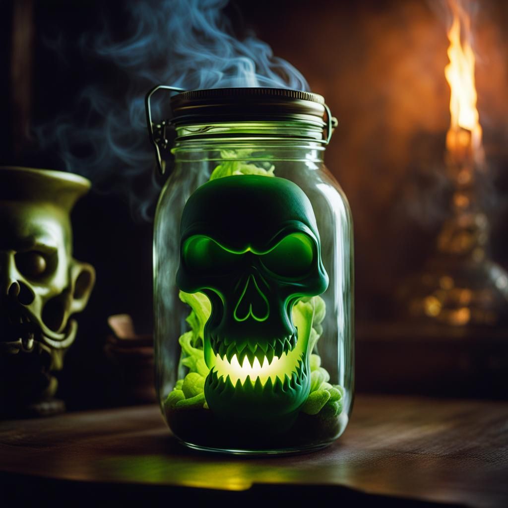 Jam jar of evil