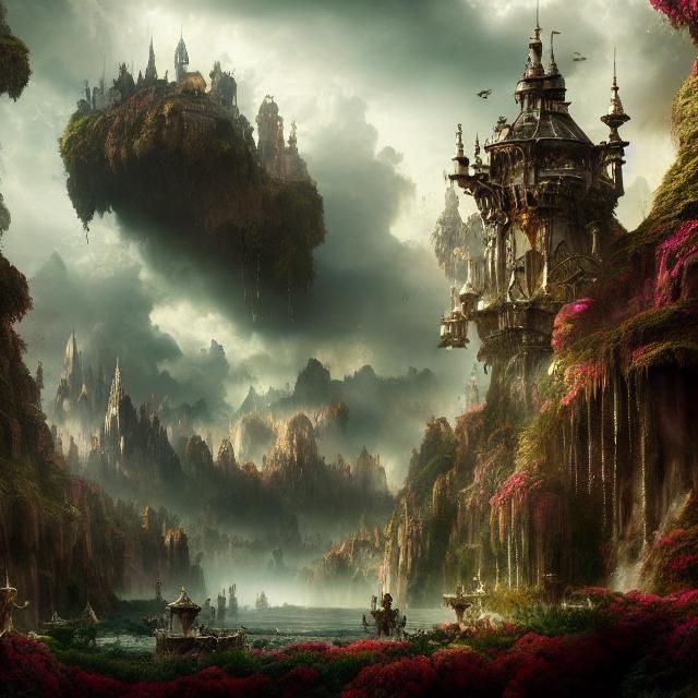 Epic Wonderland: A Maximalist Digital Masterpiece