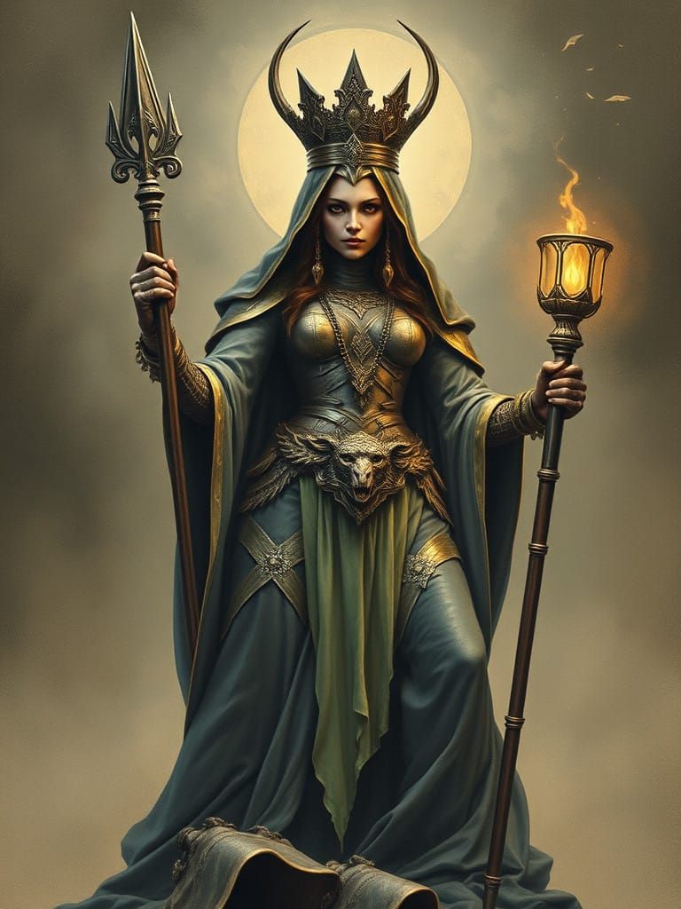 Occult queen silverback