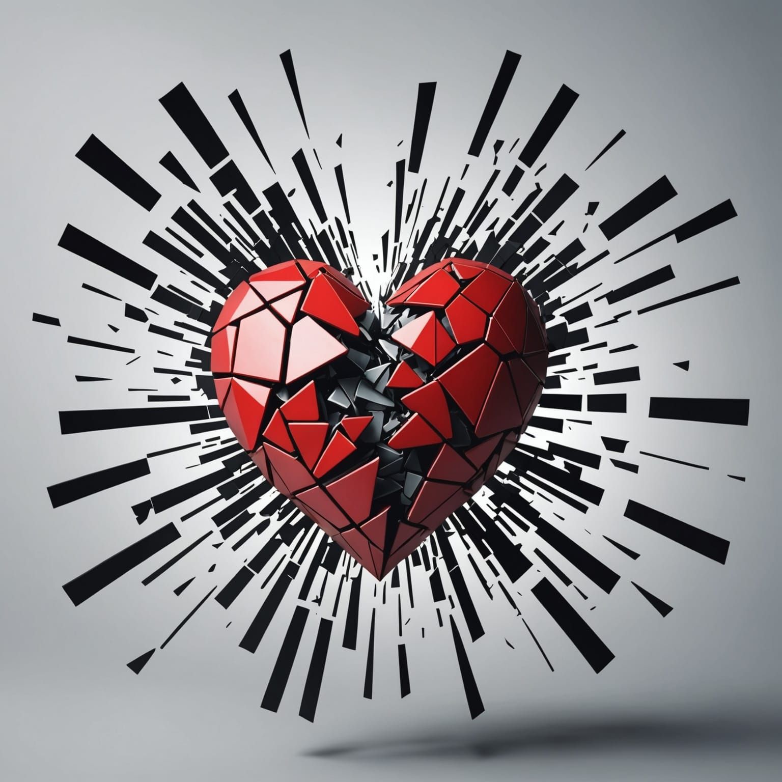 Shattered Heart: Pieces Flying Apart