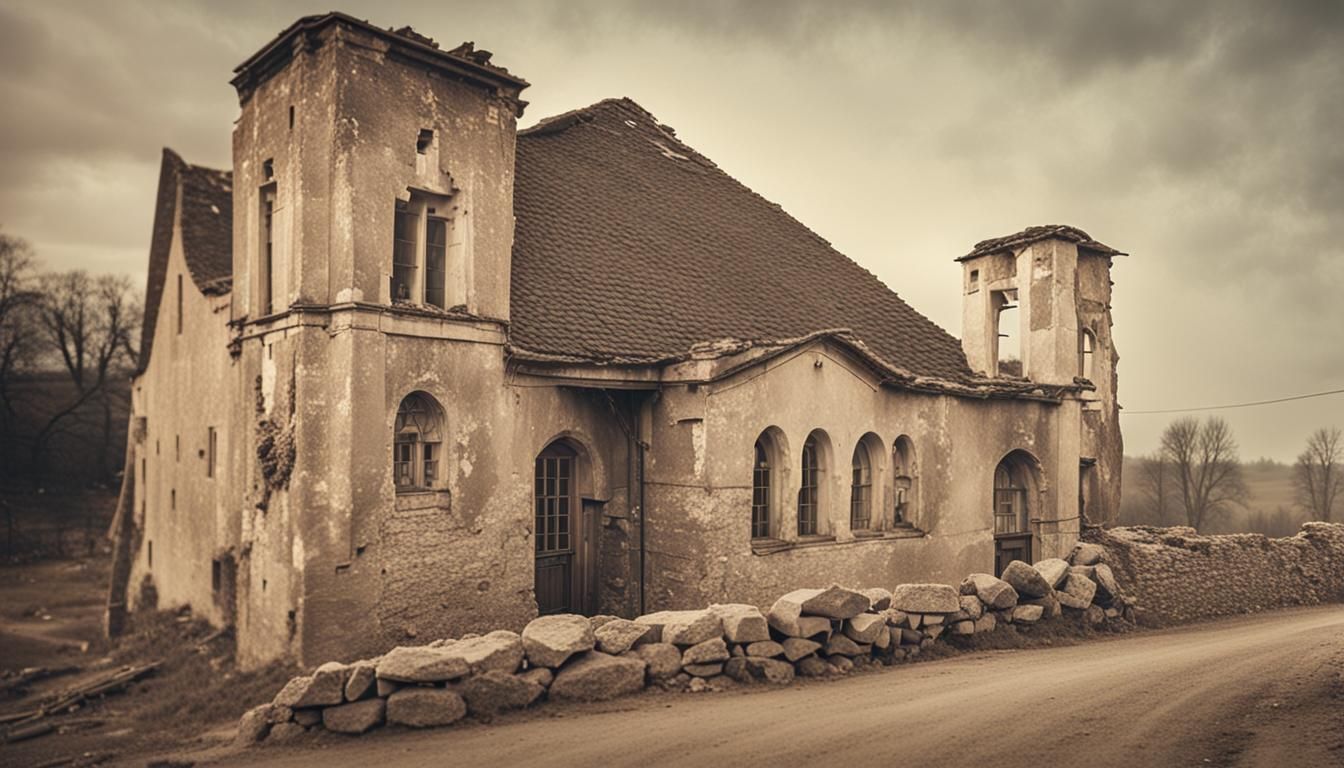 Rustic Ukraine Building in Documentary Photography