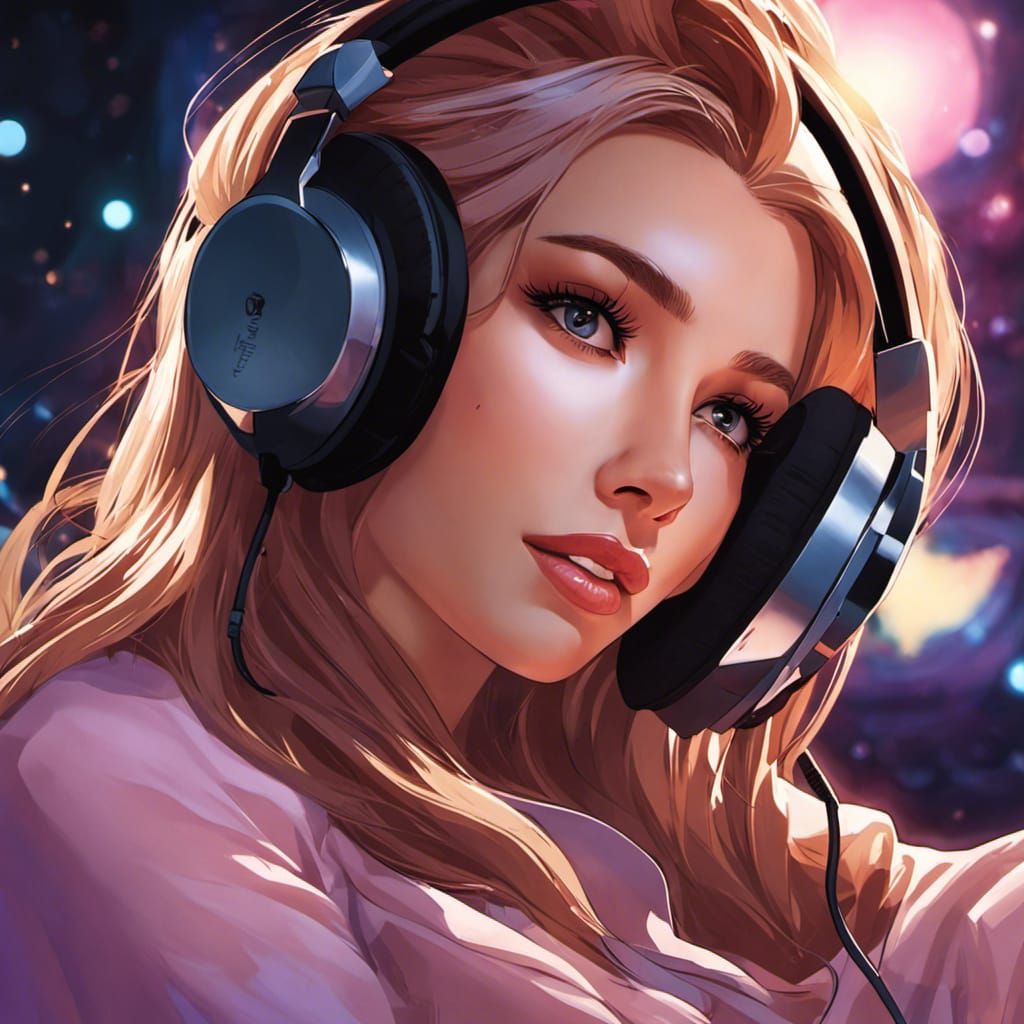 Rockstar Dreams: Hyperrealistic Concept Art Portrait