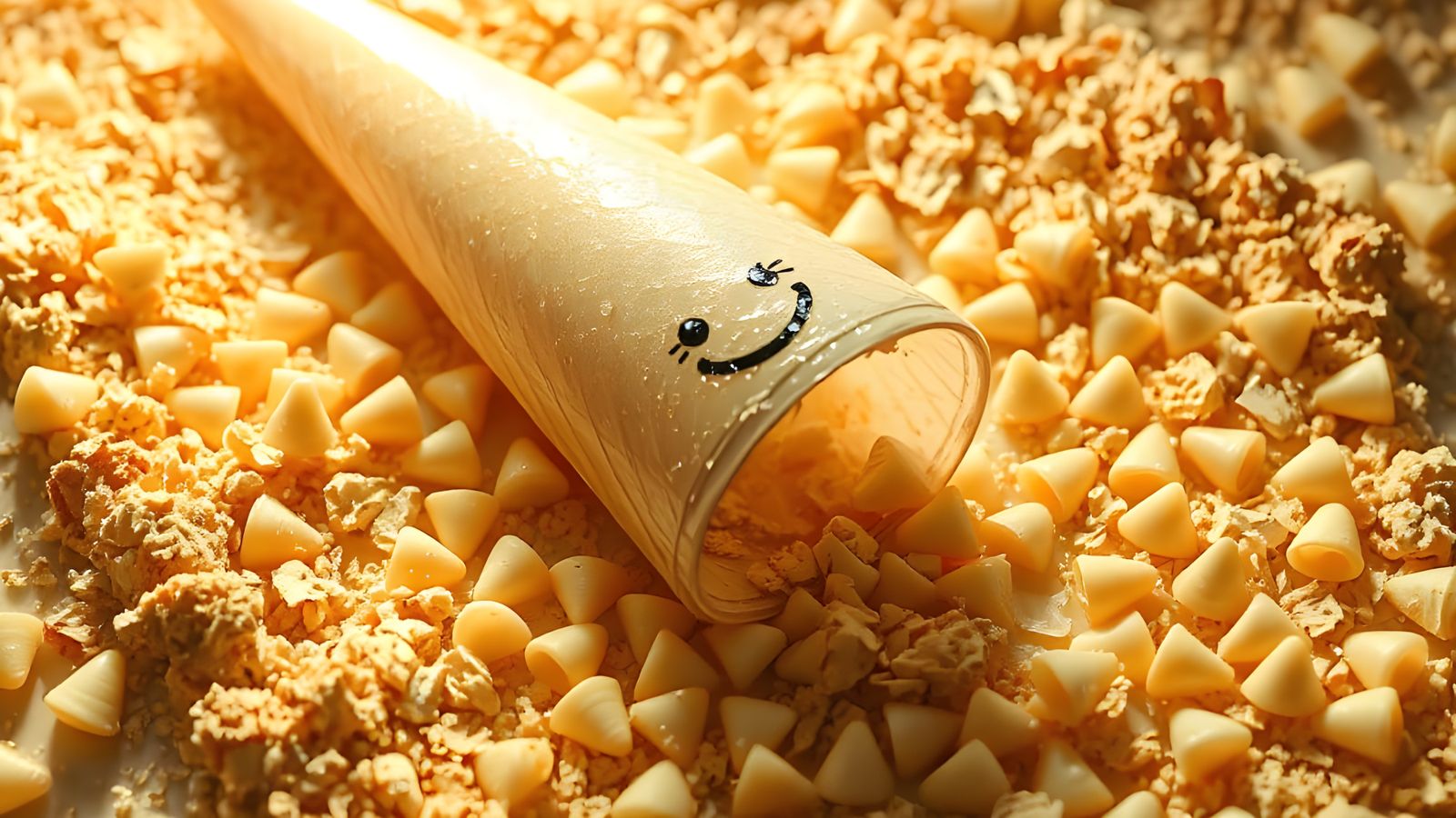 Hyper-Realistic CGI Melting Ice Cream Cone