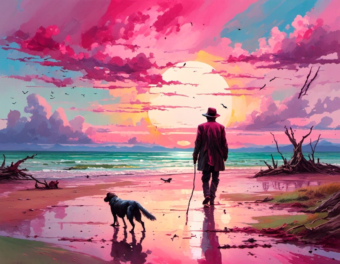 Morning walk with Bini