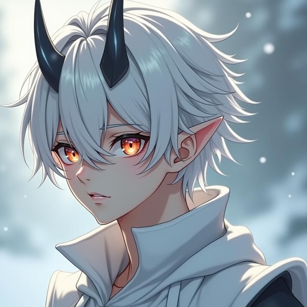 Young Wight Demon in Anime-Inspired 3D Art