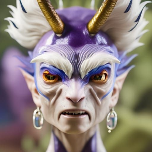 Composite Character Portrait in Hyperrealistic Oil Painting ...