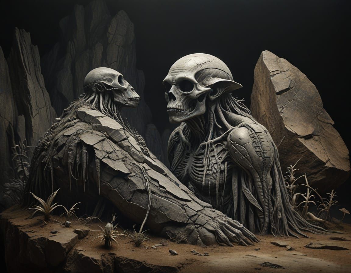 Surreal Fantasy in the Style of Hieronymus Bosch