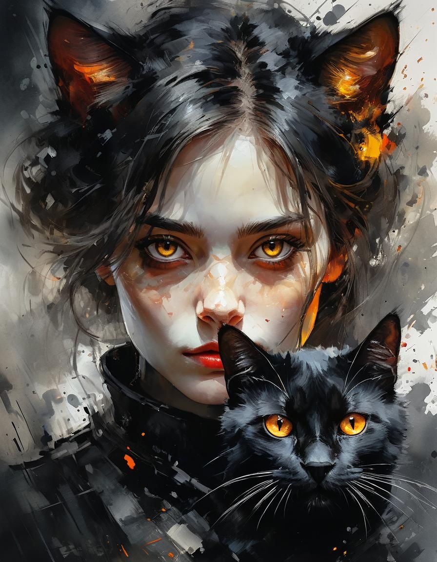 crazy 🐈‍⬛ lady