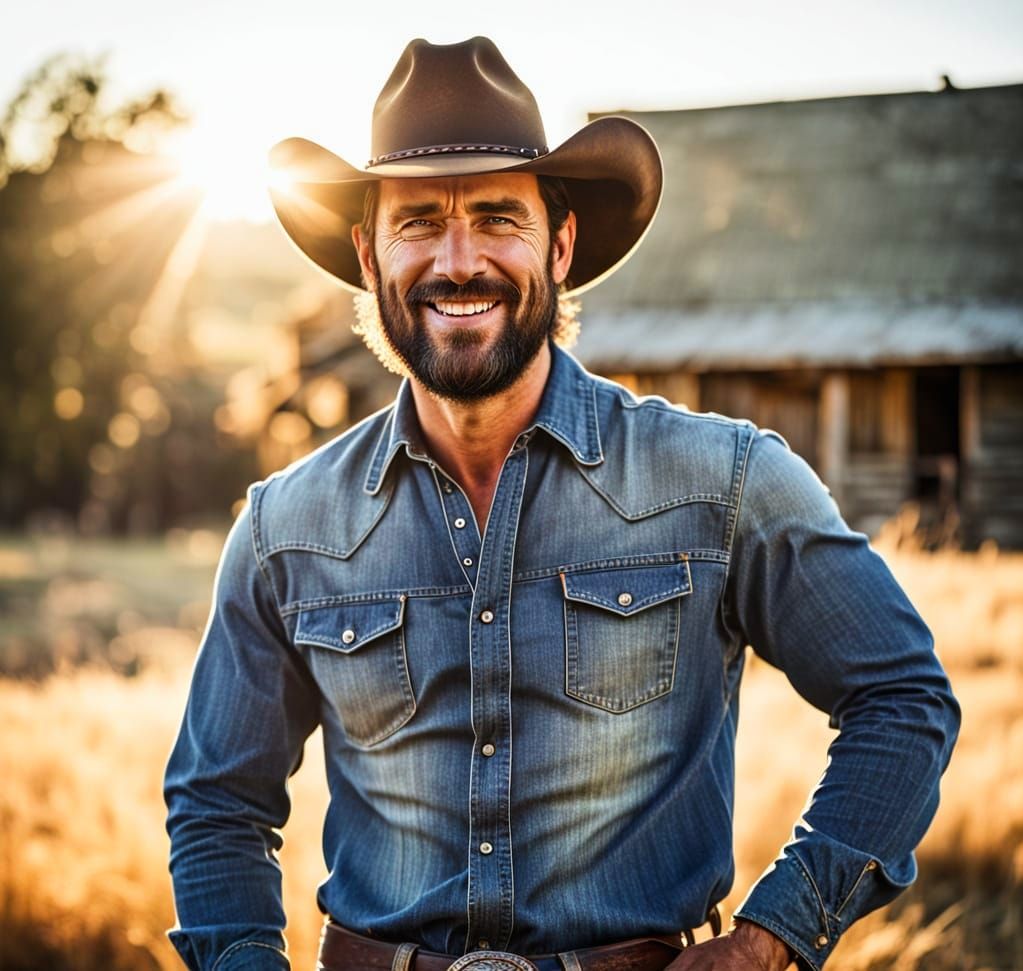 Rugged Southern Gentleman with a Charm