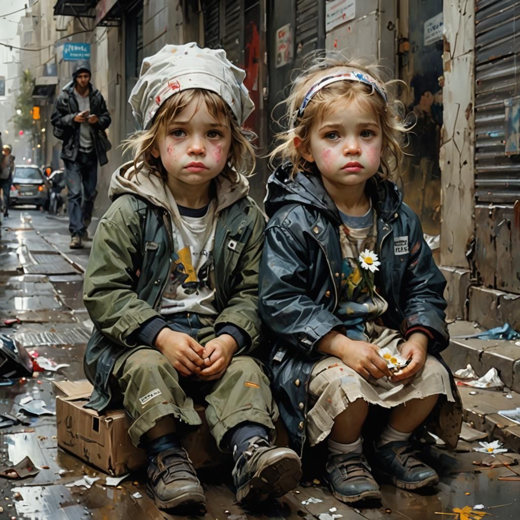 Homeless Children Find Beauty in a Daisy