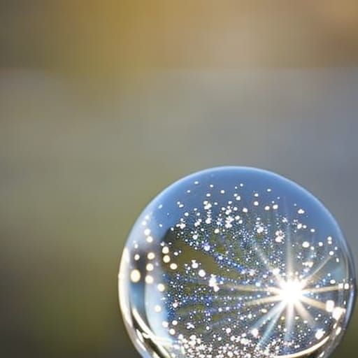 Bubble Face in Professional Photography Style