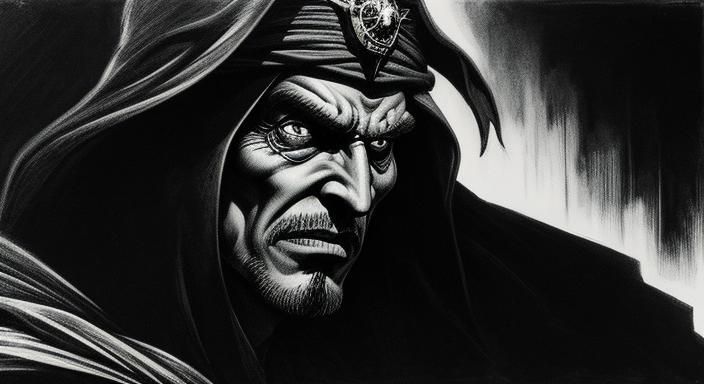 Haunted Buccaneer in Brushed Charcoal