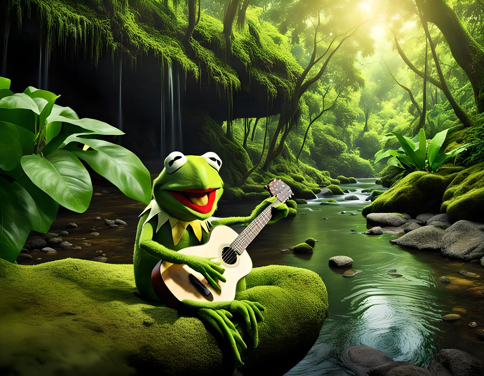 Kermit the Frog's Rainforest Blues