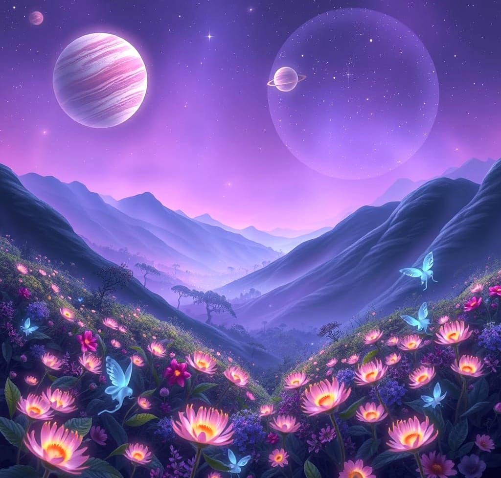 Whispers of a Mystical Alien World