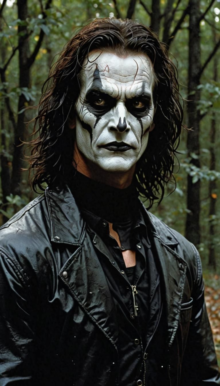 Eric Draven Portrait from The Crow