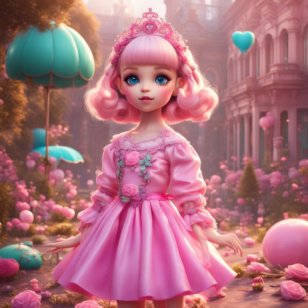 Girly Boy as Barbie in Kawaii Fashion