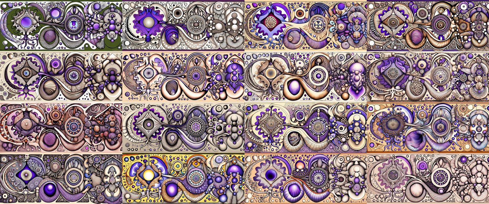 Australian Flora and Fauna in Quantum Fractal
