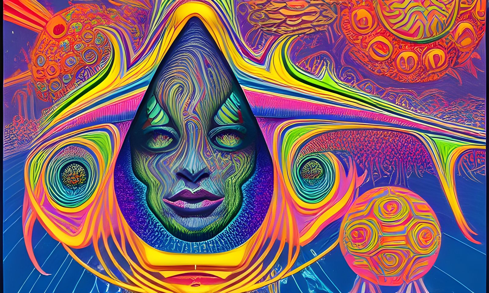 Galactic Dreamscape: A Maximalist Vision of Outer Space