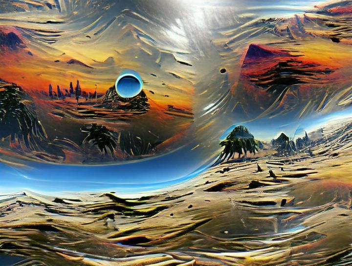 Glass Planet Horizon: A Distant World