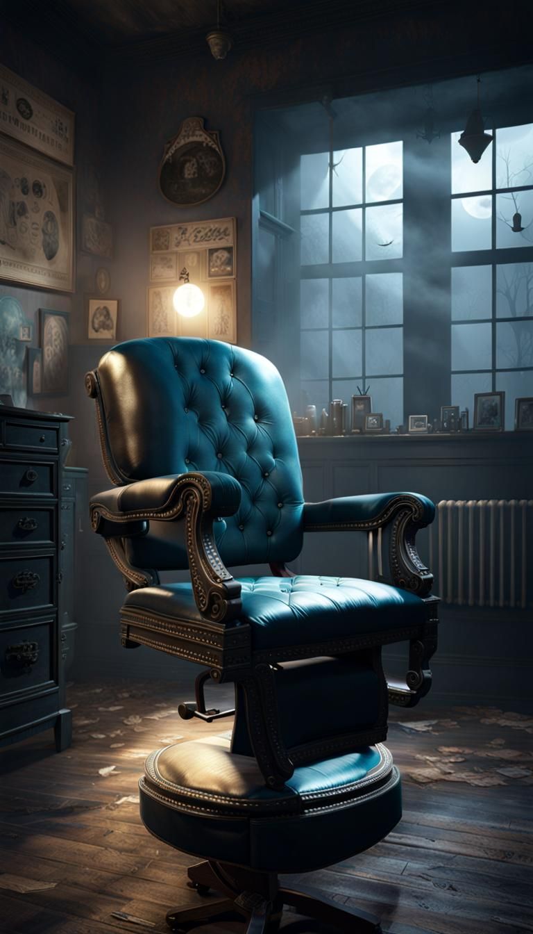 Ghost in Abandoned Tattoo Parlor, Nightmare Style