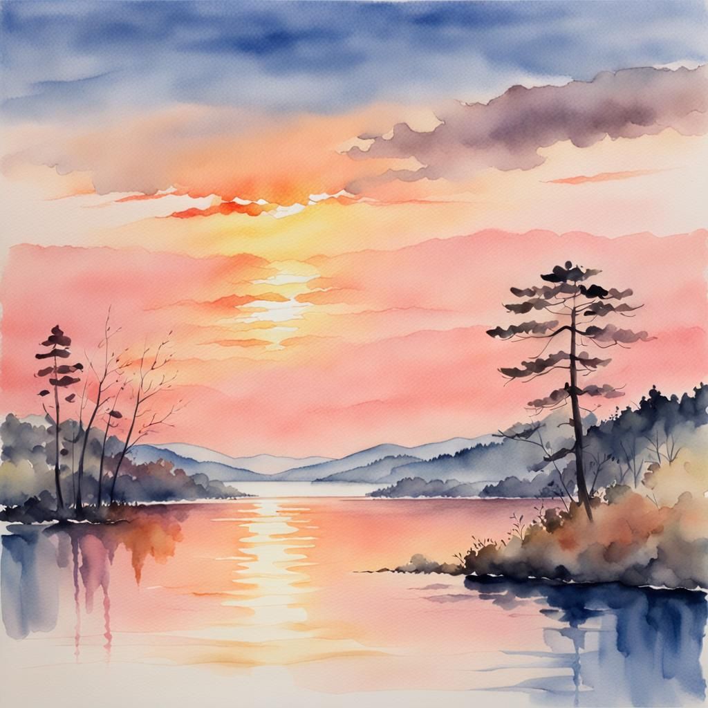 Soft Impressionist Landscape at Nakoso-Fukushima