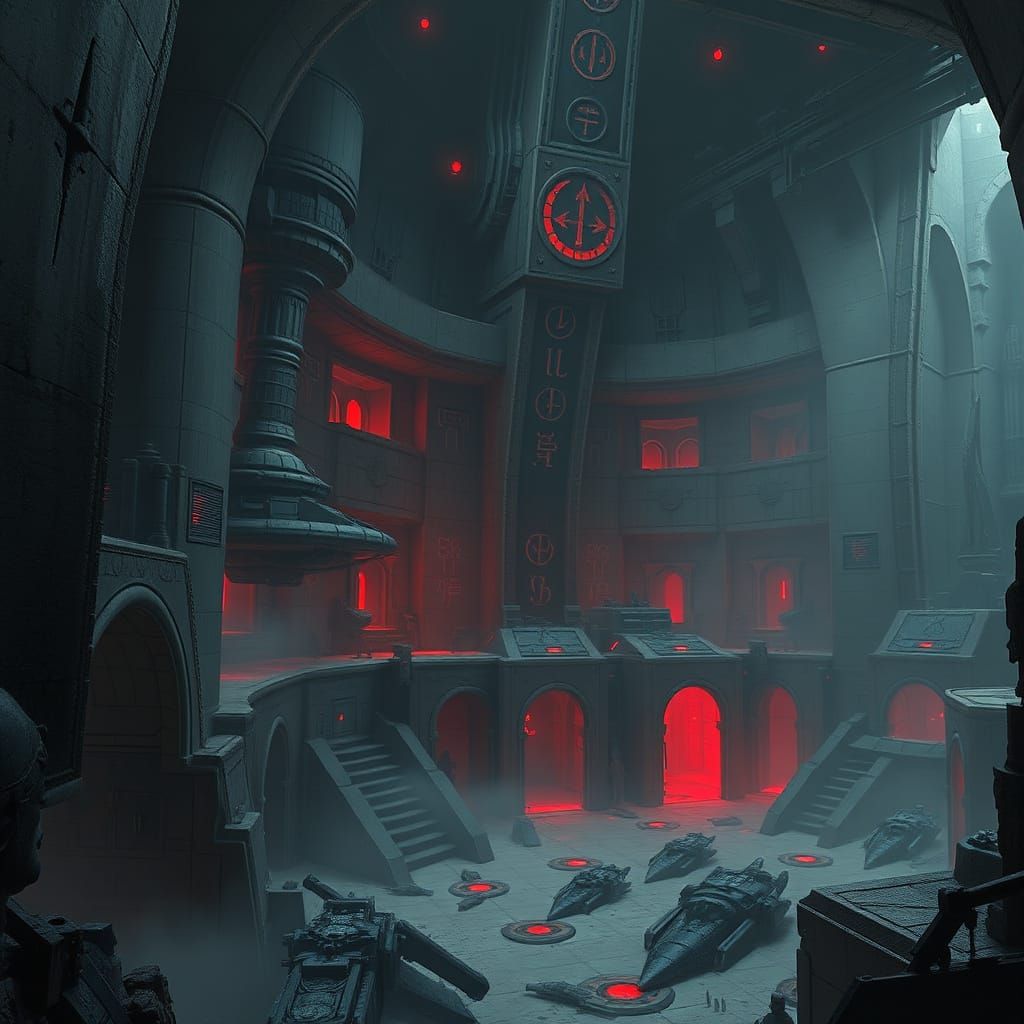 Ancient Star-Forged Sanctum: Forgotten Warships and Mysterio...