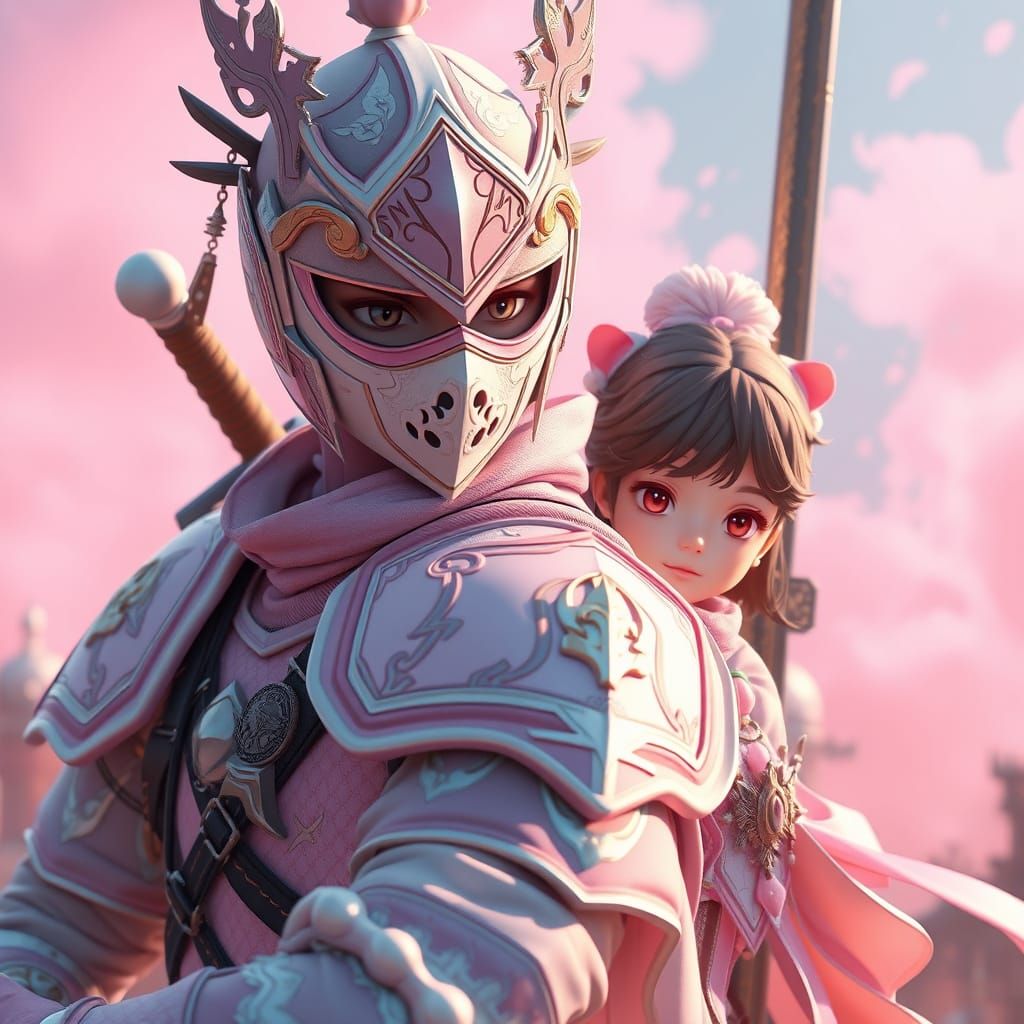 Anime Commander Protects Princess Amidst War