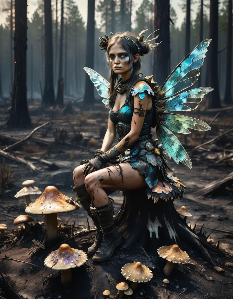 Post-Apocalyptic Fairy Warrior
