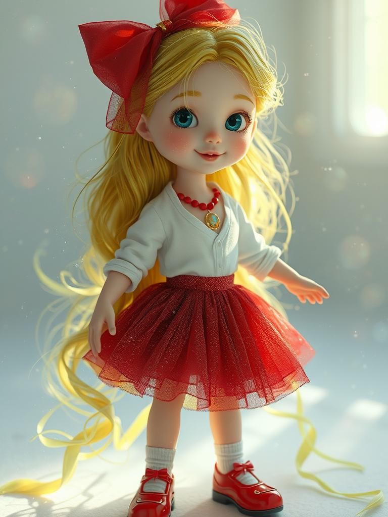 Radiant Scene of Joy and New Life in Digital Art